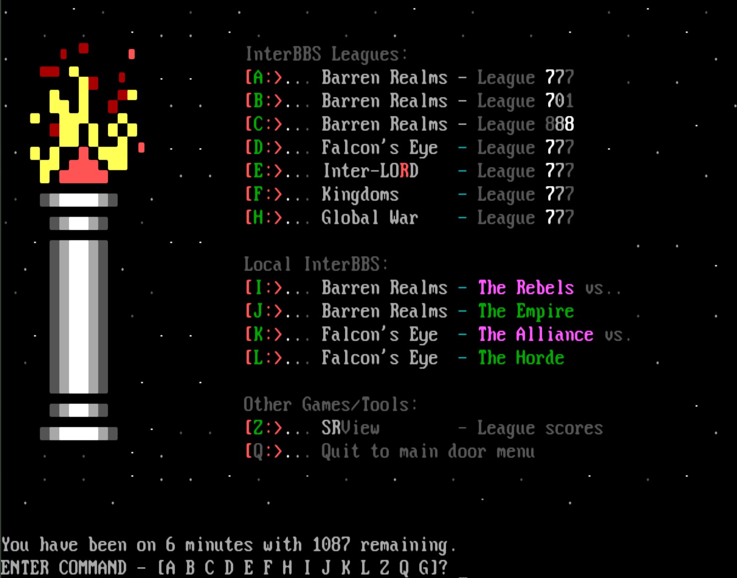 Inter-BBS Games